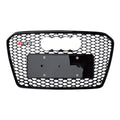 RS-style honeycomb grille in gloss black for Audi A5 S-Line/S5 B8.5 (2013-2016)