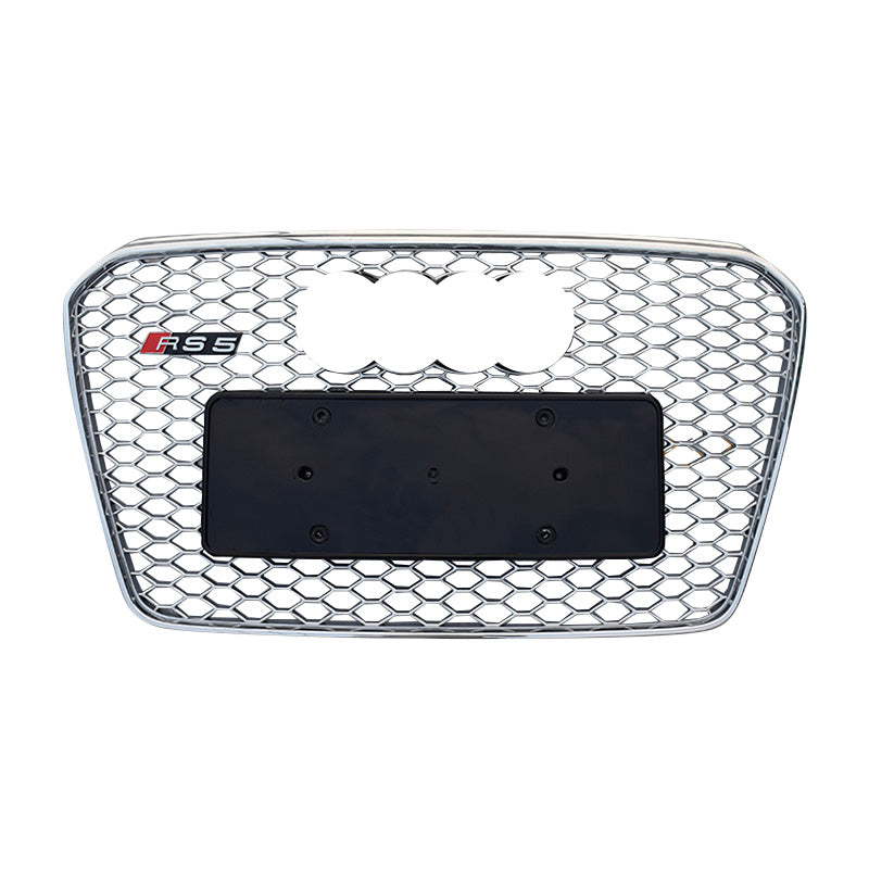 Full chrome RS-style honeycomb grille for Audi A5 S-Line/S5 B8.5 (2013-2016)